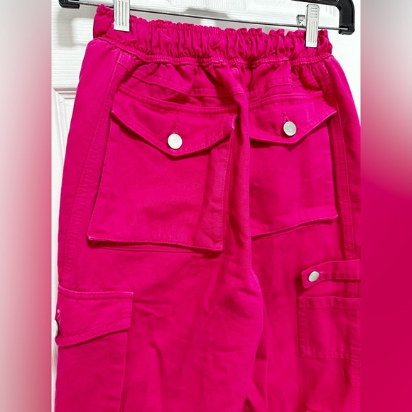 EB Denim X Revolve Cargos in Pink Peacock - Picture 6 of 11
